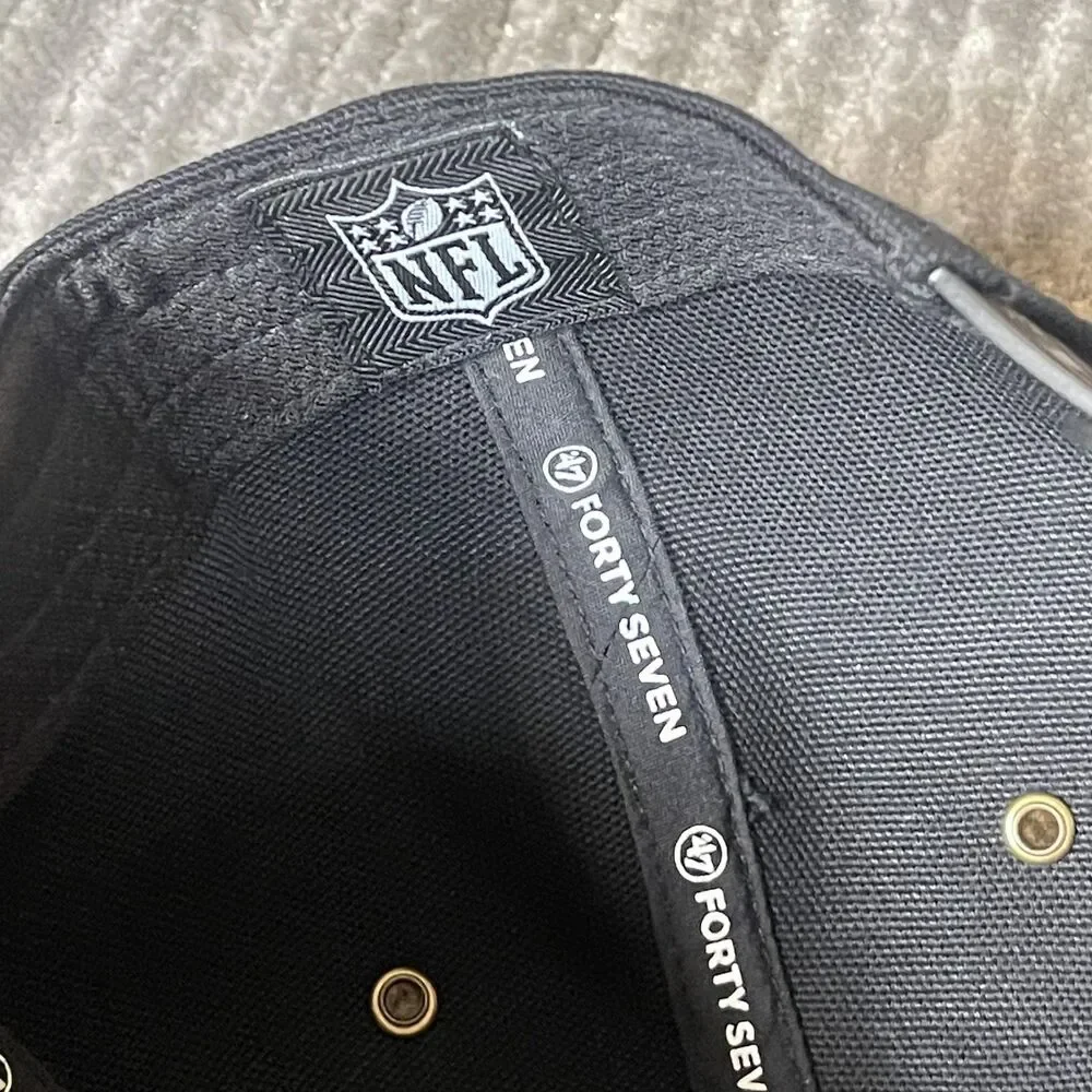 Dallas Cowboys Hat Cap Snap Back One Size Mens Black NFL Carhartt Hitch 47